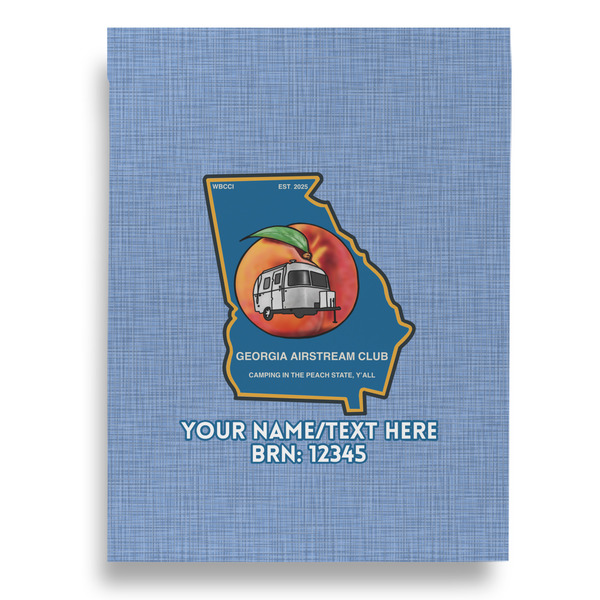 Georgia Airstream Club Garden Flags - Large - Single Sided - FRONT
