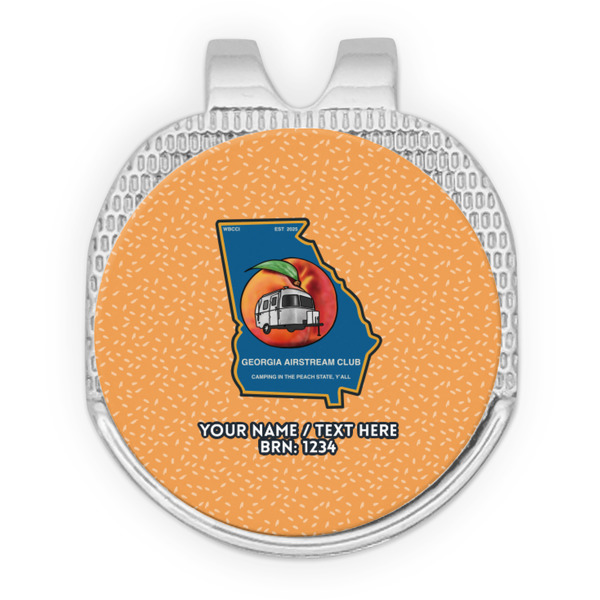Georgia Airstream Club Golf Ball Hat Clip Marker - Apvl
