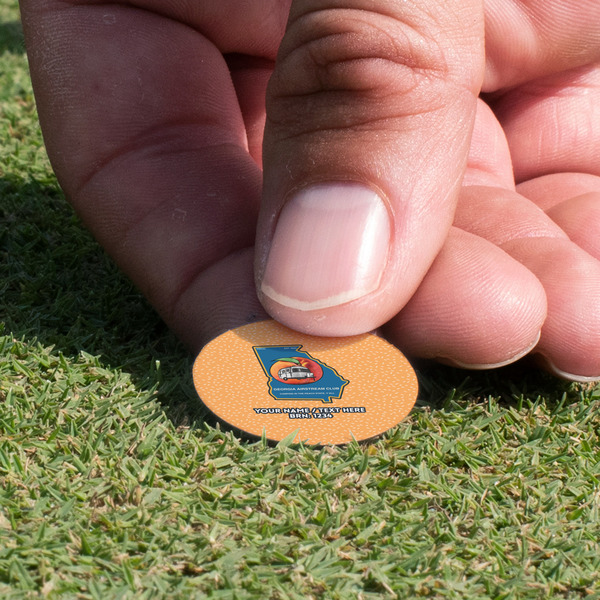 Georgia Airstream Club Golf Ball Marker - Hand