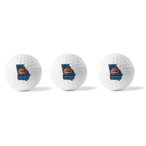 Georgia Airstream Club Golf Balls - Generic - Set of 3 - APPROVAL