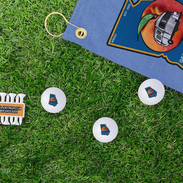 Georgia Airstream Club Golf Balls - Generic - Set of 3 - LIFESTYLE