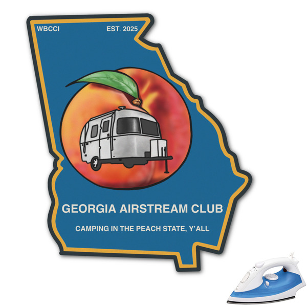 Custom Georgia Airstream Club Graphic Iron On Transfer