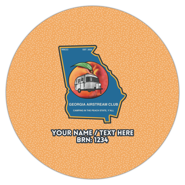 Georgia Airstream Club Icing Circle - Large - Single