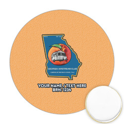 Georgia Airstream Club Printed Cookie Topper - Round