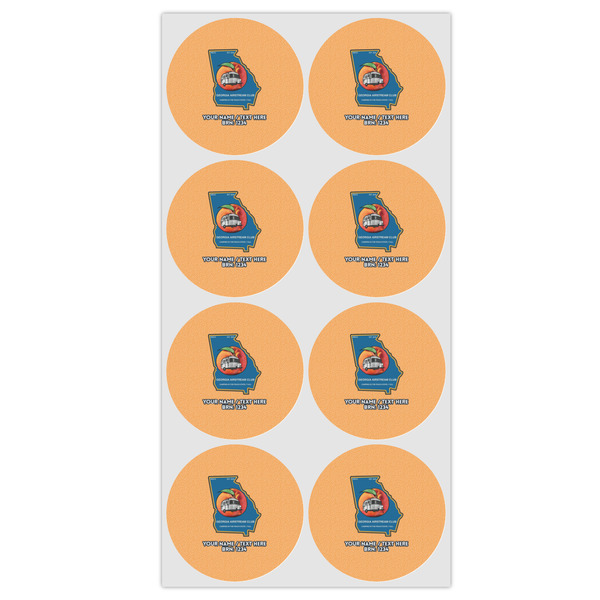 Georgia Airstream Club Icing Circle - Medium - Set of 8