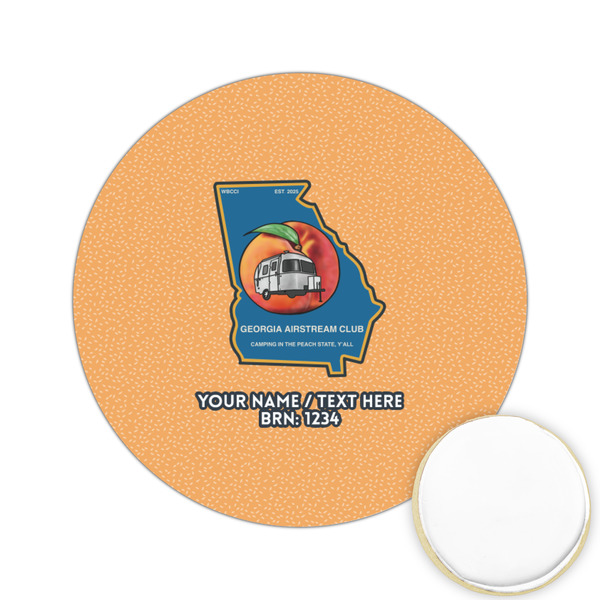 Custom Georgia Airstream Club Printed Cookie Topper - 2.15"