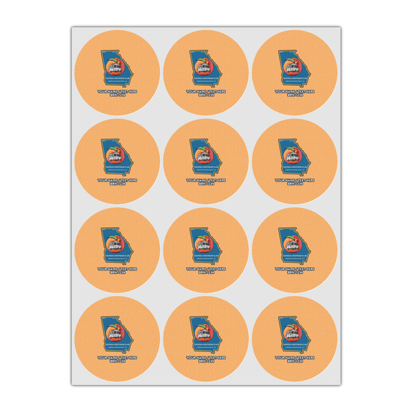 Georgia Airstream Club Icing Circle - Small - Set of 12