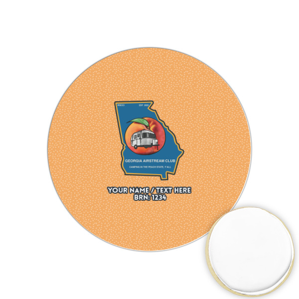 Custom Georgia Airstream Club Printed Cookie Topper - 1.25"
