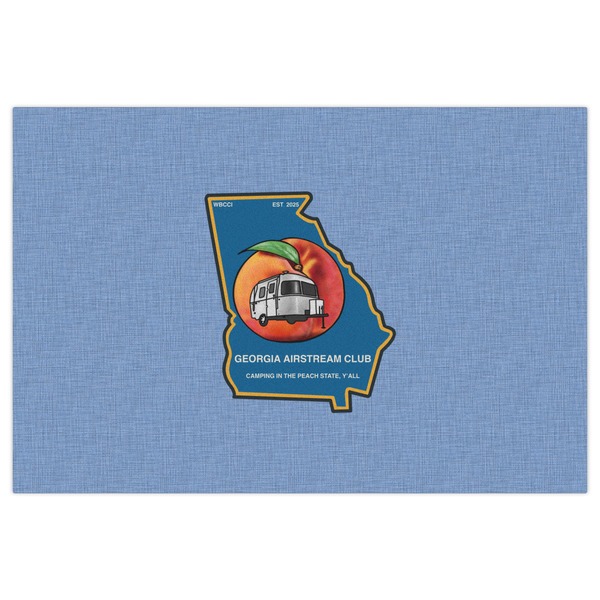 Georgia Airstream Club Indoor / Outdoor Rug - 2'x3' - Front Flat