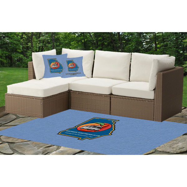 Georgia Airstream Club Indoor / Outdoor Rug & Cushions