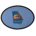 Georgia Airstream Club Iron On Oval Patch