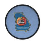 Georgia Airstream Club Iron On Round Patch