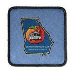 Georgia Airstream Club Iron On Square Patch