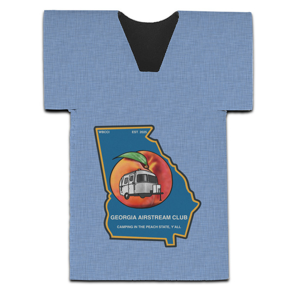 Custom Georgia Airstream Club Jersey Bottle Cooler - Single