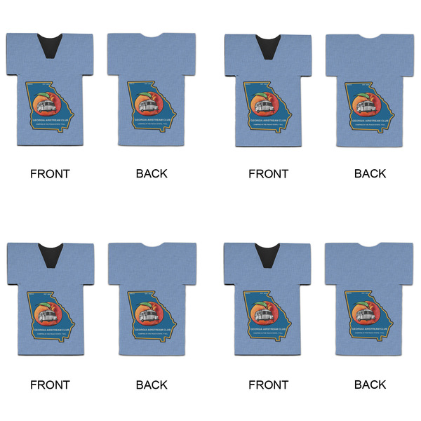 Georgia Airstream Club Jersey Bottle Cooler - Set of 4 - APPROVAL