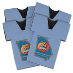 Georgia Airstream Club Jersey Bottle Coolers - Set of 4