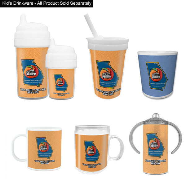 Georgia Airstream Club Kid's Drinkware - Customized & Personalized