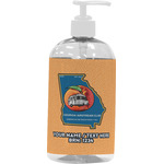 Georgia Airstream Club Plastic Soap / Lotion Dispenser - 16 oz - Large - White