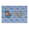 Georgia Airstream Club Large Rectangle Car Magnet - 18" x 12"