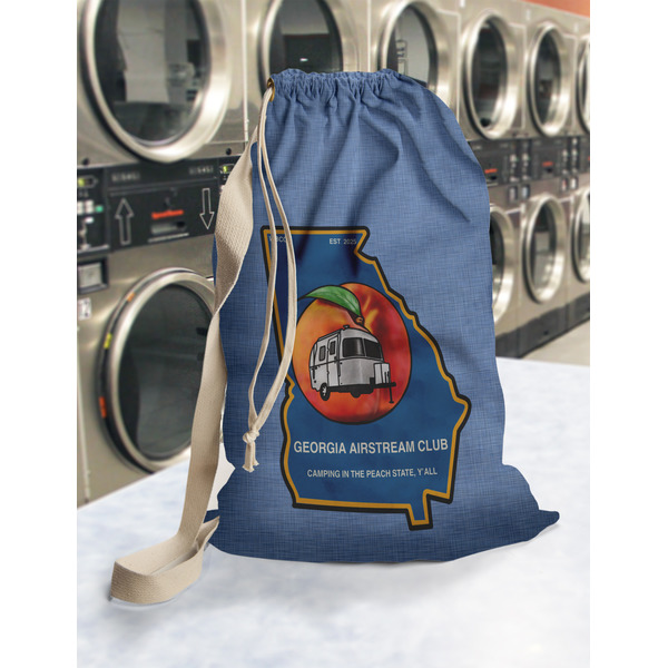 Georgia Airstream Club Laundry Bag in Laundromat