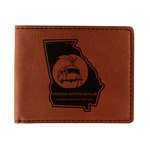 Georgia Airstream Club Leatherette Bifold Wallet