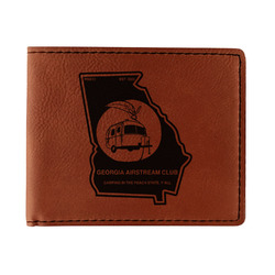 Georgia Airstream Club Leatherette Bifold Wallet