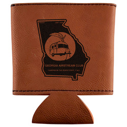 Georgia Airstream Club Leatherette Can Sleeve