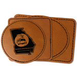 Georgia Airstream Club Faux Leather Iron On Patch