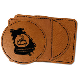 Georgia Airstream Club Faux Leather Iron On Patch