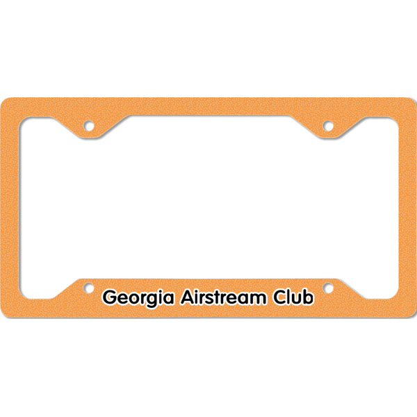 Georgia Airstream Club License Plate Frame - Style C