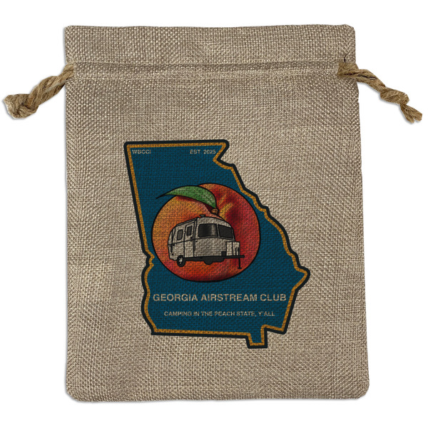 Custom Georgia Airstream Club Burlap Gift Bag
