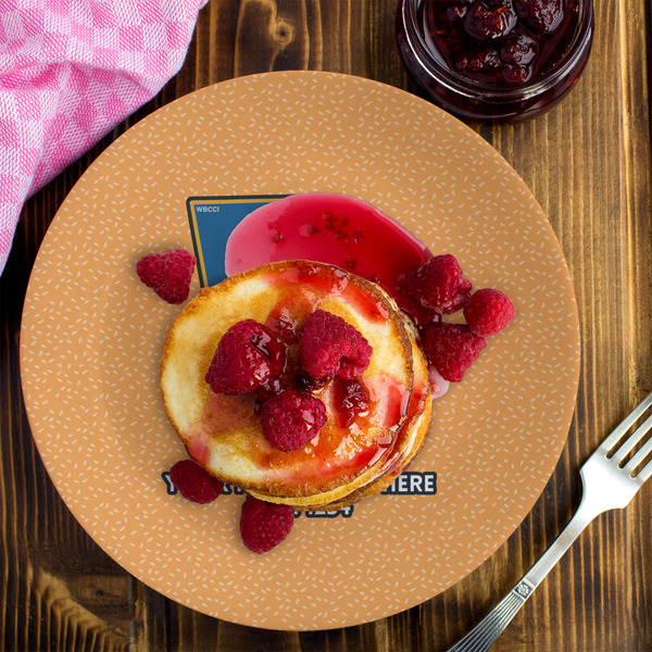 Georgia Airstream Club Melamine Plate 8 inches - LIFESTYLE