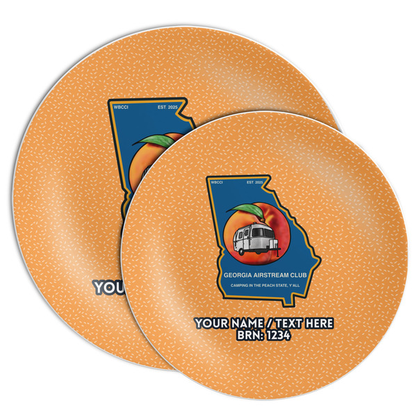 Georgia Airstream Club Melamine Plates - PARENT/MAIN