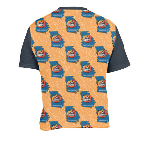 Georgia Airstream Club Men's Crew Neck T Shirt Medium - Back