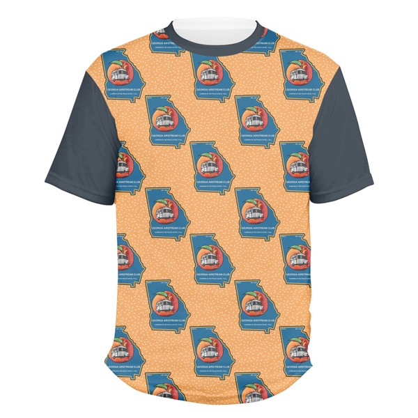 Custom Georgia Airstream Club Men's Crew T-Shirt