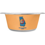 Georgia Airstream Club Stainless Steel Dog Bowl - Small