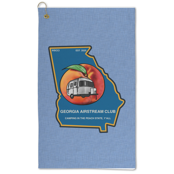 Custom Georgia Airstream Club Microfiber Golf Towel