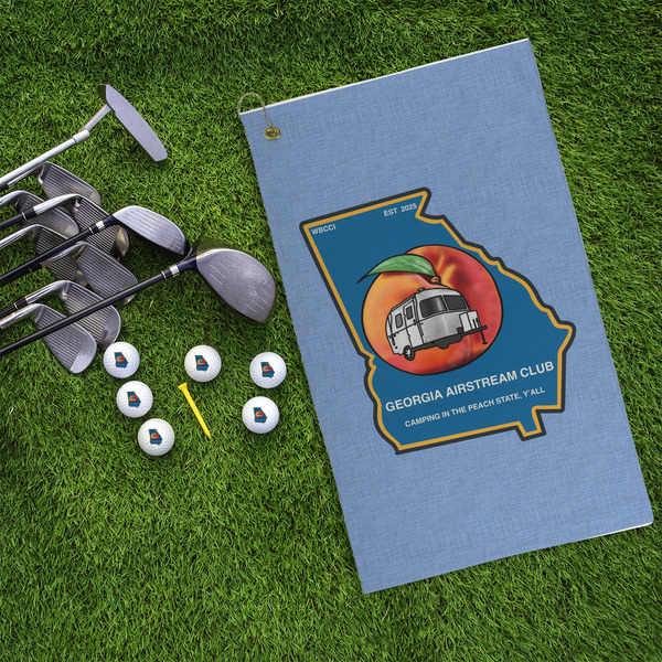 Georgia Airstream Club Microfiber Golf Towels - LIFESTYLE