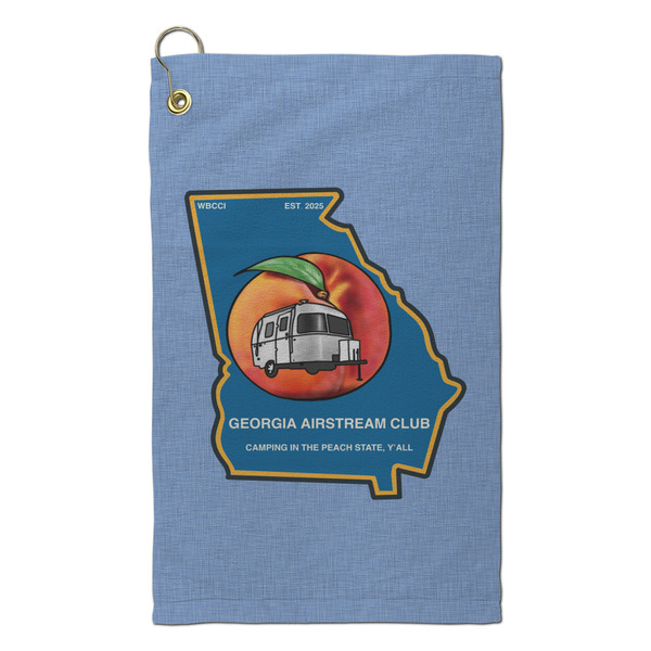 Custom Georgia Airstream Club Microfiber Golf Towel - Small