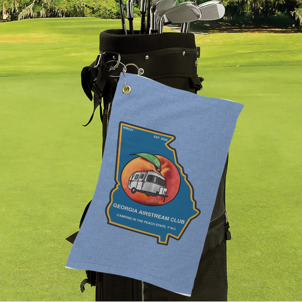 Georgia Airstream Club Microfiber Golf Towels - Small - LIFESTYLE
