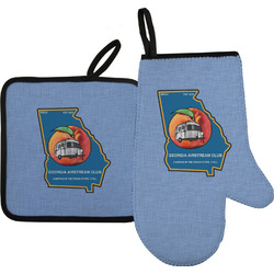 Georgia Airstream Club Oven Mitt & Pot Holder Set
