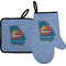 Georgia Airstream Club Oven Mitt & Pot Holder Set