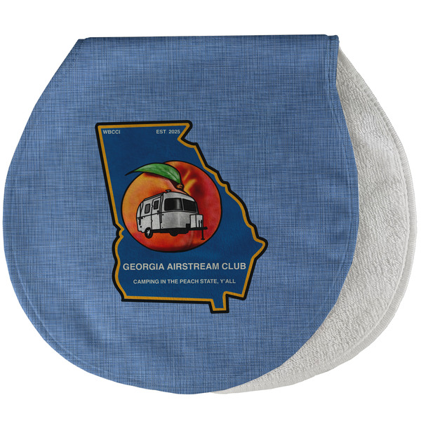 Georgia Airstream Club New Baby Burp Folded