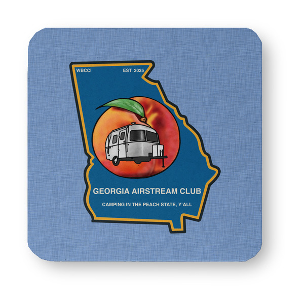 Georgia Airstream Club Paper Coasters - Approval