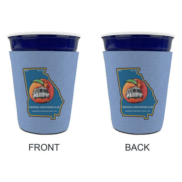 Georgia Airstream Club Party Cup Sleeves - without bottom - Approval