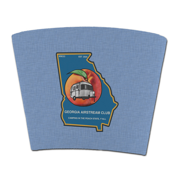 Custom Georgia Airstream Club Party Cup Sleeve - without bottom