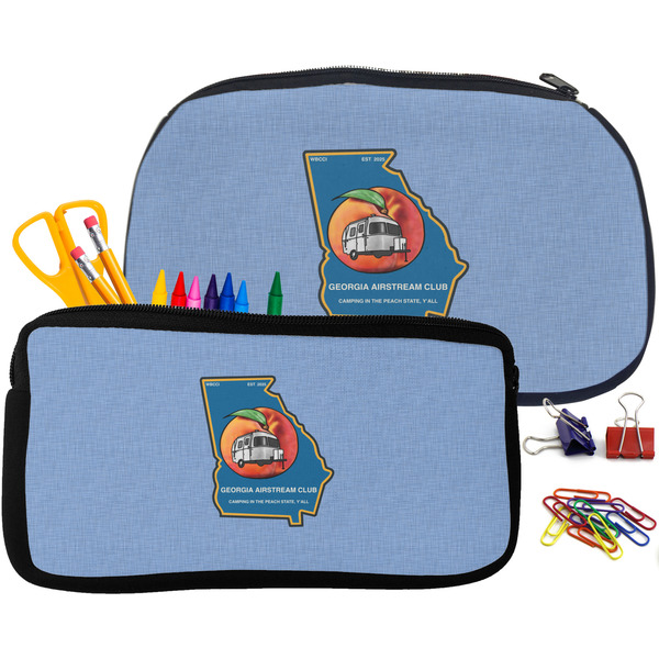 Georgia Airstream Club Pencil / School Supplies Bags Small and Medium