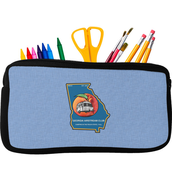 Custom Georgia Airstream Club Neoprene Pencil Case