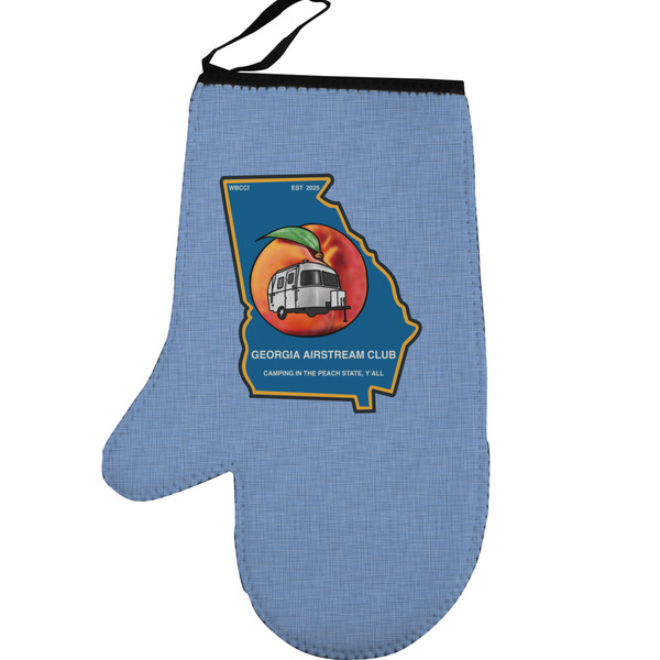 Georgia Airstream Club Personalized Oven Mitt - Left