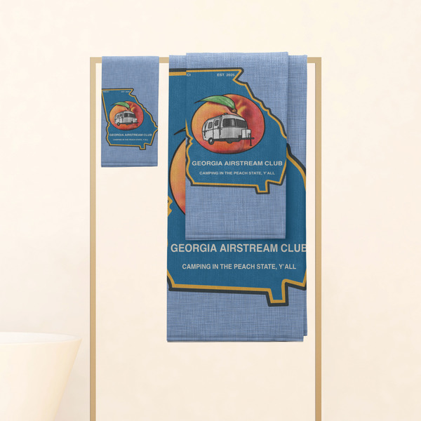 Georgia Airstream Club Personalized Towel Set